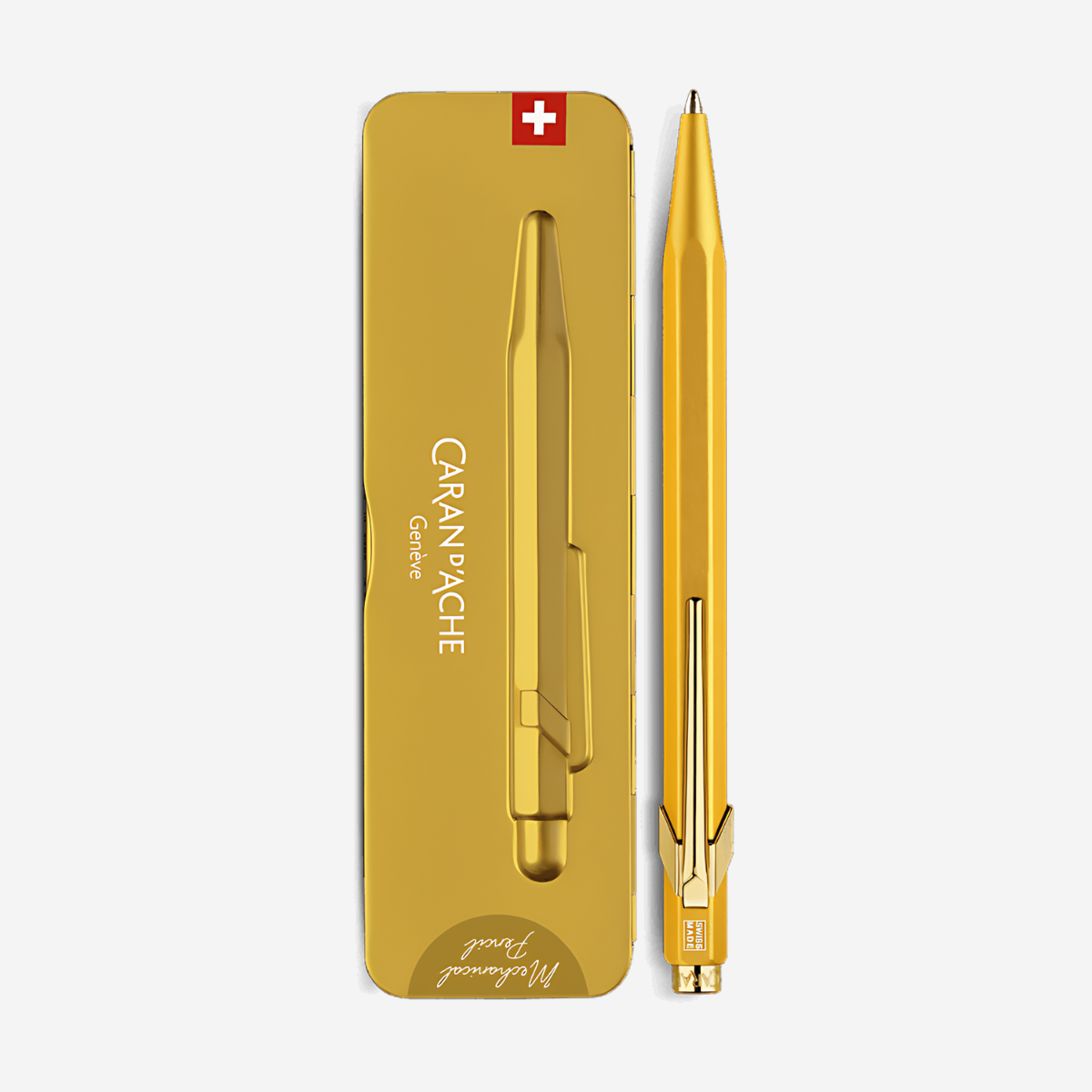CARAN D'ACHE 849 Kugelschreiber mit Slim Pack - KLARHEIT