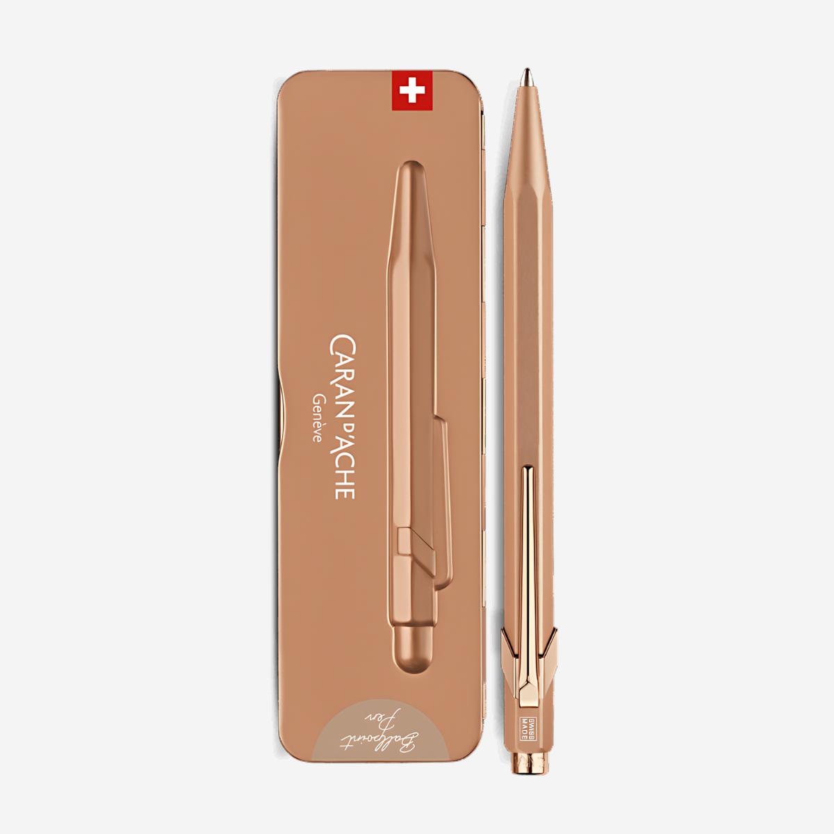 CARAN D'ACHE 849 Kugelschreiber mit Slim Pack - KLARHEIT