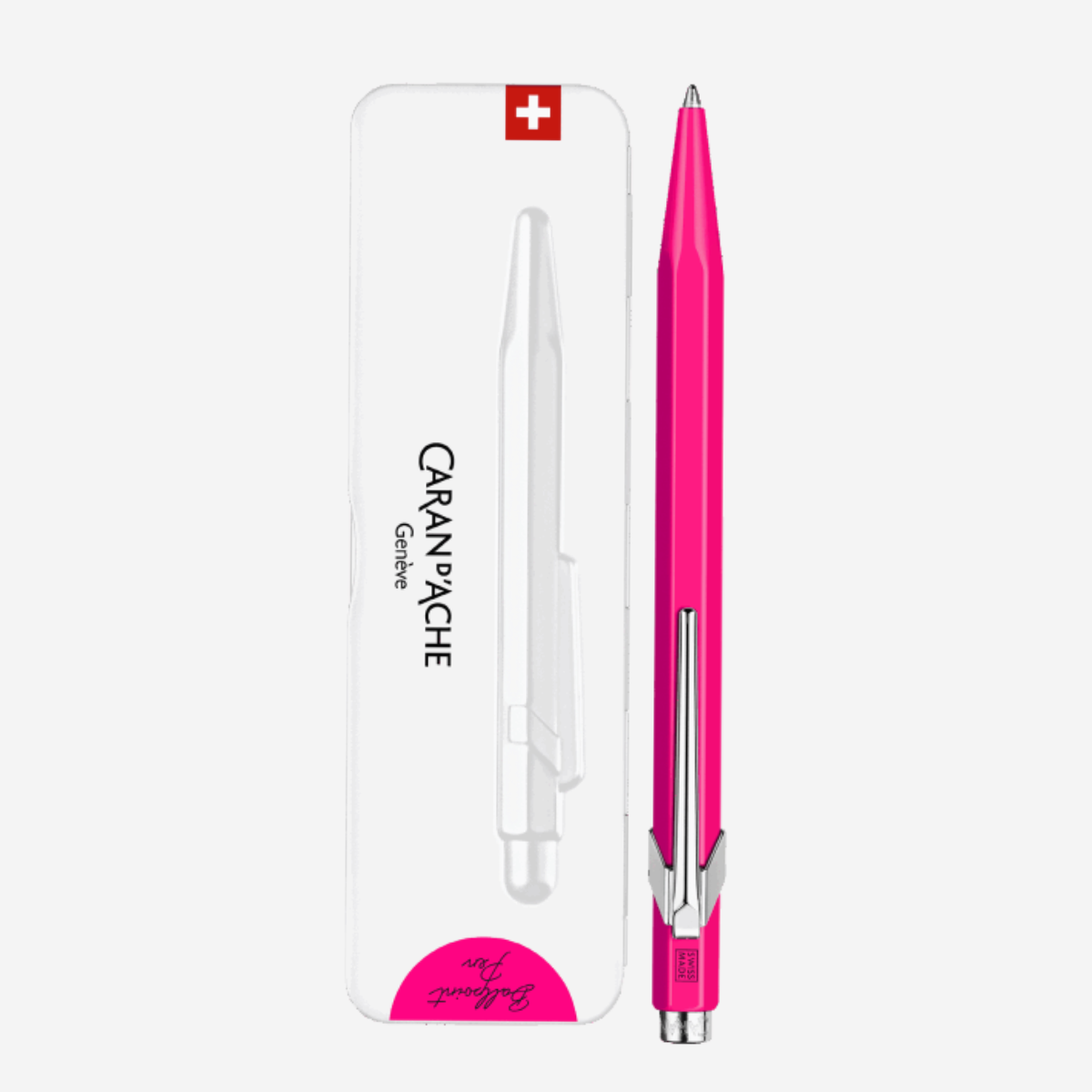 CARAN D'ACHE 849, Fluo Rosa