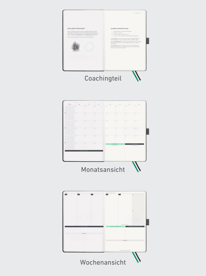 KLARHEIT KALENDER Ein Jahr mehr Überblick, Struktur & Fokus. Klarheit Kalender Erfahrung