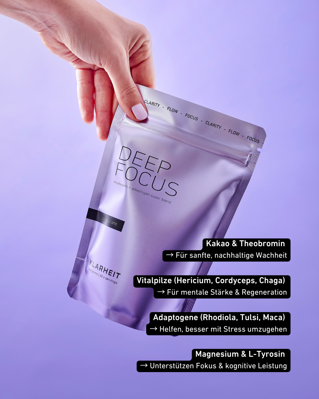KLARHEIT DEEP FOCUS