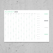 KLARHEIT Design Wandkalender